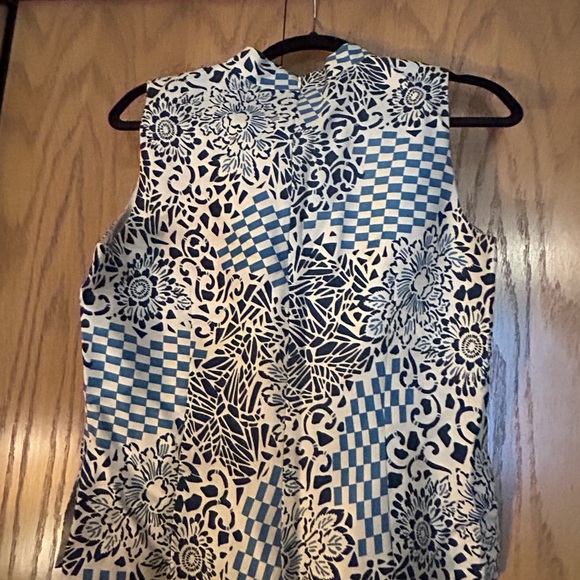 vintage adrianna papell silk Short sleeve Blouse - Picture 4 of 5